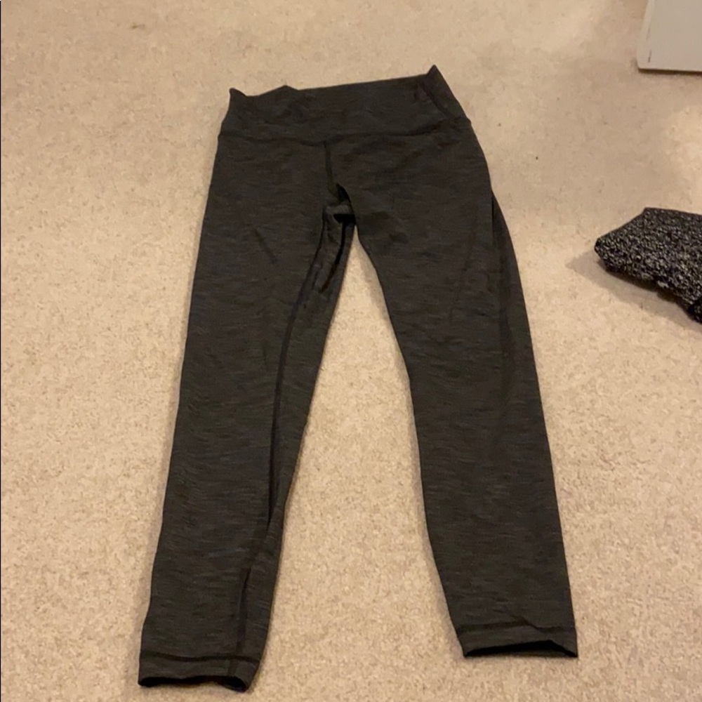 High waisted grey lulu leggings brand new